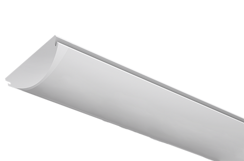 Peerless 810588 EGCM1L Linear Luminaire Lightedge LED Curved Suspended Indirect