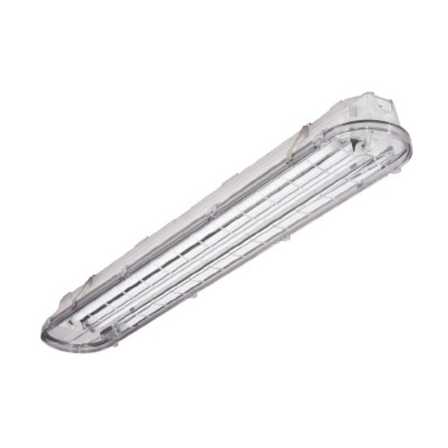 Holophane 1330474 Fluorescent Architectural Vandal-Resistant Enclosed and Gasketed Industrial Linear Fixture EVT4 Fluorescent Linear