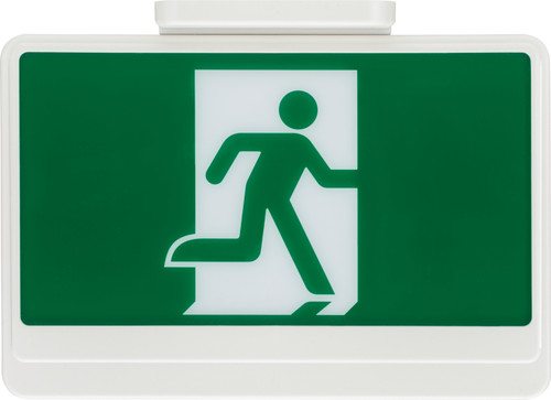 Lithonia Lighting 993183 EXRM Emergency Light Thermoplastic LED Running Man Sign