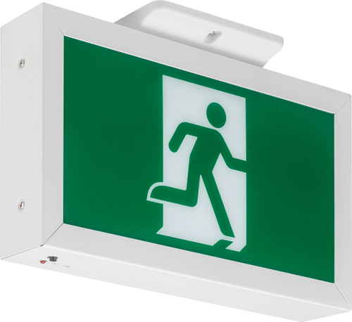 Lithonia Lighting 1099217 LXRM Emergency Sign Steel LED Running Man Sign