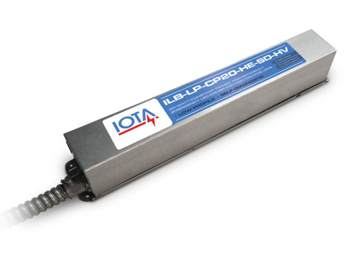 Iota Lighting 1159873 ILBLP CP20 HE SD HV Emergency LED Driver 20 Watt Constant Power Low Profile High Voltage Emergency LED Driver