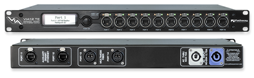 Pathway Connectivity Solutions 1602931 PWVIA Touring Ethernet Switch VIAª Gigabit Rack-mount Ethernet Switch with PoE, opticalCON and Active Cooling