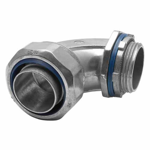 Global Electric and Industrial Products LTA200 Steel-Zinc Liquid Tight Fittings 2" 90 8071