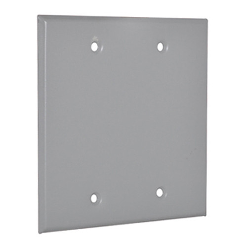 WPTBC Global Electric and Industrial Products WPTBC WP 2G Blank Cover - Gray 8263