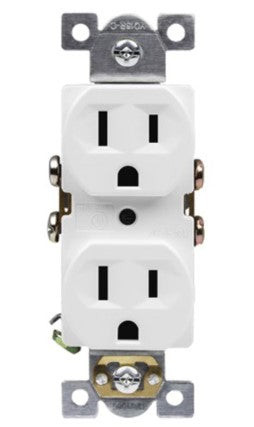 61540-I - Commercial Duplex Receptacle 15A 125V 5-15R Iv - Enerlites