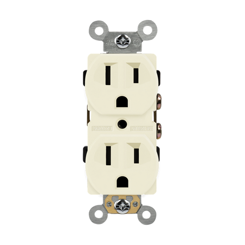 Enerlites 61580-LA Resi Duplex Receptacle 15A 125V 5-15R La