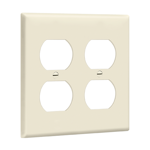 Enerlites 8822-LA Duplex Receptacle Plate 2-Gang La