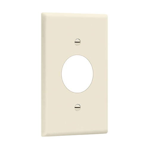 Enerlites 8851-LA Single Receptacle Plate 1.406" Dia. Hole 1 G La