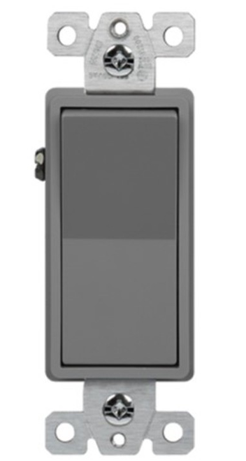 93200-GY - Commercial Decorator Switch 20A 3-Way 120/277V Gy - Enerlites