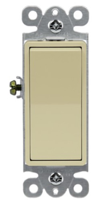 93200-I - Commercial Decorator Switch 20A 3-Way 120/277V Iv - Enerlites