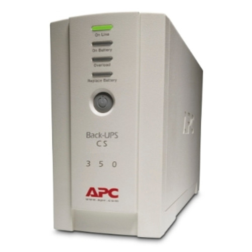 Schneider Electric BK350 APC Back-UPS CS 350VA, 120V, 6 NEMA outlets (4 surge)