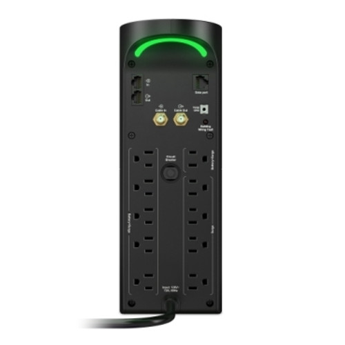 Schneider Electric BGM1500B APC Back-UPS Pro 1500VA for Gaming, 120V, Pure Sinewave, LCD, Black, 3 USB charging ports, 10 NEMA outlets (4 surge)