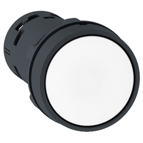 Schneider Electric XB7NA15 Push button, Harmony XB7, PB, Spring Rtn, white, NO+NC