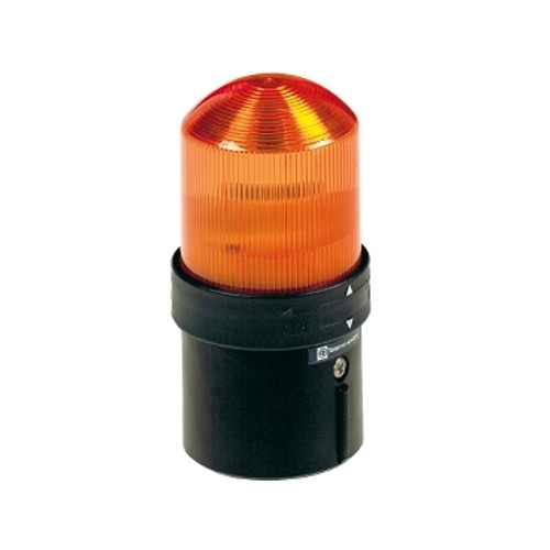 Schneider Electric XVBL35 Harmony XVB, Illuminated beacon, plastic, orange, ¯70, steady, incandescent with BA 15d base, <= 250 V