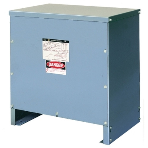 Schneider Electric 25S3HNV Low voltage transformer, non ventilated dry type, 3 phase, 25kVA, 240x480V primary, 120/240V secondary, Type 3R