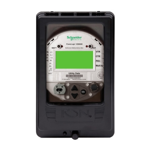 Schneider Electric M8650A4C0H6E1B0A ION8650 meter 128MB, FT21 panel, 120VAC/160VDC 60Hz, Ethernet 3I+4O