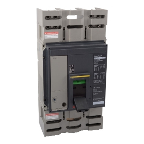 Schneider Electric PGL36120U33A Circuit breaker, PowerPact P, 1200A, 3 pole, 600VAC, 18kA, lugs, Micrologic 5.0, 80%