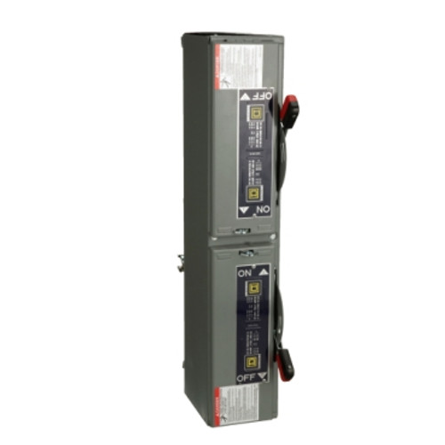 Schneider Electric QMB221TW Fusible switch, QMB, 30A to 30A, 240VAC, 2 pole, 1.5hp, 4.5in