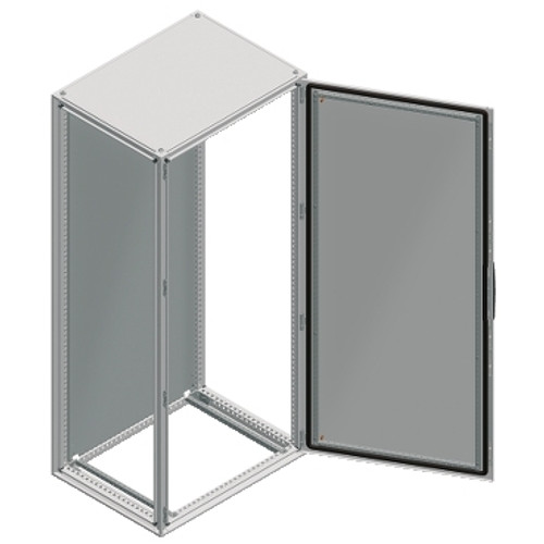 Schneider Electric NSYSF12860 Spacial SF enclosure without mounting plate - assembled - 1200x800x600 mm