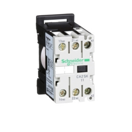 CA2SK11G7 Schneider Electric CA2SK11G7 TeSys SK control relay, 1 NO and 1 NC, 600 V, 120 VAC 50/60 Hz coil