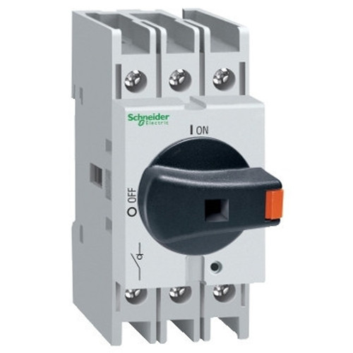 VLS3P032R1 Schneider Electric VLS3P032R1 Disconnect switch, TeSys VLS, body switch, 32A, 20HP at 480VAC, UL508, three phase, 5kA SCCR, size 1, DIN rail mount