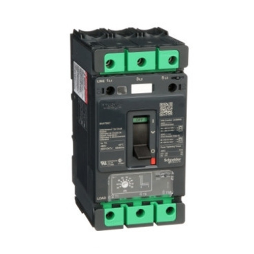 BV4T007D Schneider Electric BV4T007D Motor Circuit Protector, TeSys BV4, standard fault, 7A, 600Y/347 VAC, 42 to 98 instantaneous trip, up to 100kA SCCR
