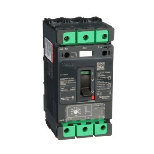BV4T007J Schneider Electric BV4T007J Motor Circuit Protector, TeSys BV4, high fault, 7A, 600Y/347 VAC, 42 to 98 instantaneous trip, up to 100kA SCCR