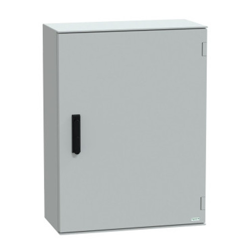 NSYPLM86VG Schneider Electric NSYPLM86VG wall-mounting enclosure polyester monobloc IP66 H847xW636xD300mm 3points lock