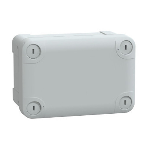 NSYTBS1397 Schneider Electric NSYTBS1397 ABS box IP66 IK07 RAL7035 IntH125W80D65 ExtH138W93D72 Opaque cover H20