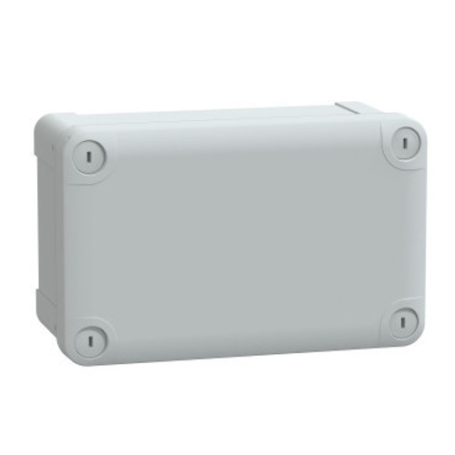 NSYTBS19128 Schneider Electric NSYTBS19128 ABS box IP66 IK07 RAL7035 IntH175W105D80 ExtH192W121D87 Opaque cover H20