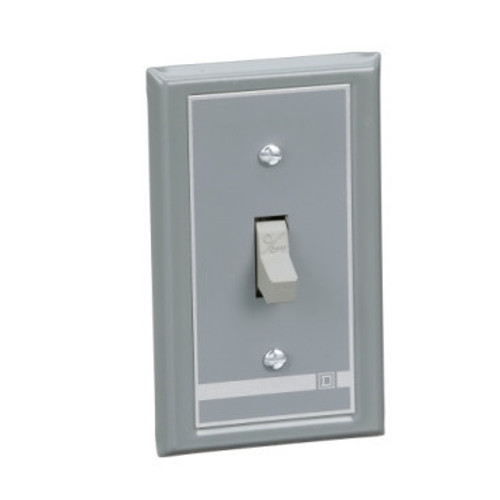 2510KF1 Schneider Electric 2510KF1 Switch, manual, 30A, 2 pole, 3 HP at 575 VAC, single phase, toggle operated, no indicator, NEMA 1 flush mount