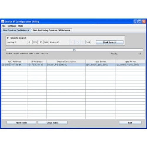 SFDIPW504 Schneider Electric SFDIPW504 Network Management Device IP Configuration Wizard v5.0.4