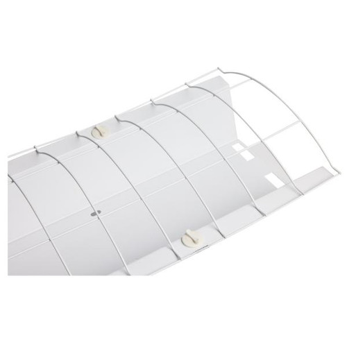 Satco 65-918 Cambered protective cage for 4 foot empty fixture body