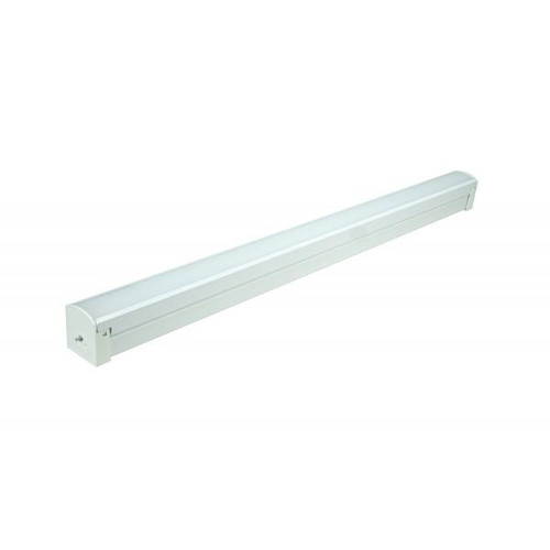 Satco 65-1204 LED 4 ft.; Connectable Strip; 36W; 5000K; White Finish; 120V