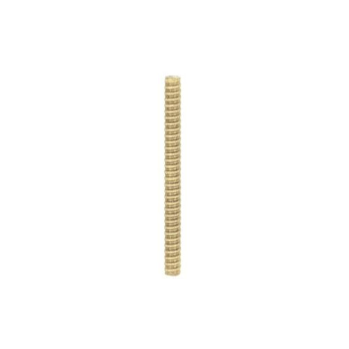 Satco 90-5136 1/8 IP Steel Nipple; Yellow Zinc Plated; 17" Length; 3/8" Wide