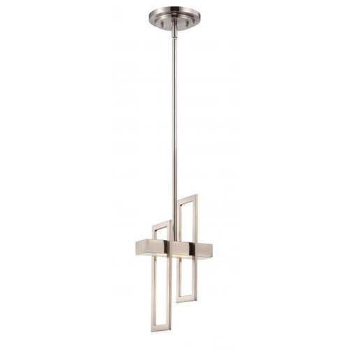 Satco 62-106 Frame; LED Pendant with Frosted Glass