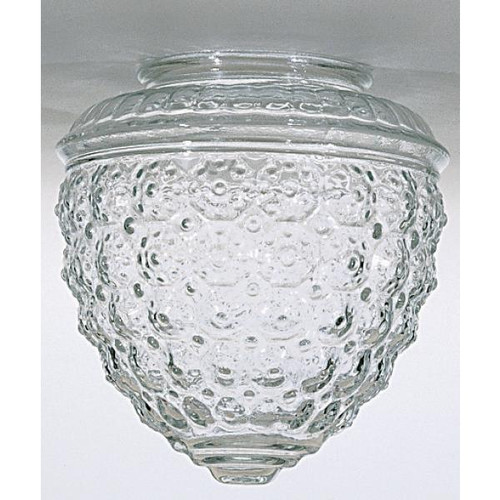 Satco 50-112 Pineapple Glass Shade; 6 in.; x 3-1/4 in.; 5-1/2 in.; Diameter; 3-1/4 in.; Fitter