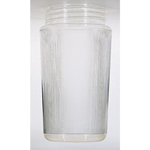 Satco 50-724 Lexan Prismatic Cylinder; 3-11/64 in.; Screw Fitter; 7-1/4 in.; Height; 3-3/4 in.; Diameter