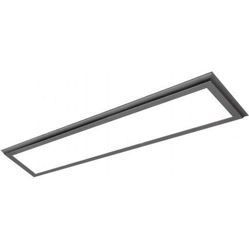 Satco 62-1174 45W; 12 in.; x 48 in.; Surface Mount LED Fixture; 3000K; Gun Metal Finish; 100-277V