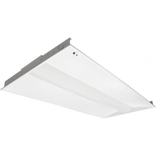 Satco 65-452 LED Emergency Troffer Fixture; 40W; 2 ft. x 4 ft.; 4000K; 100-277V