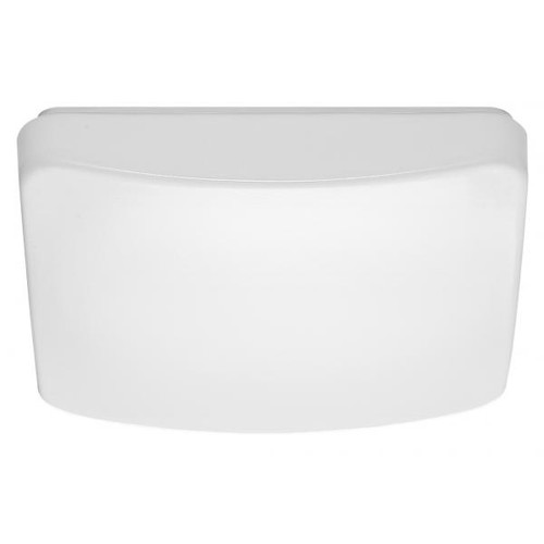 Satco 62-1214 11 inch; Flush Mounted LED Fixture; CCT Selectable; Square; White Acrylic