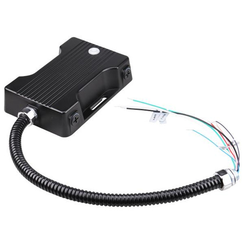 Satco 65-622 Add on Emergency Backup Battery for LED Round Canopy Light Fixtures; 15 Watt; 90 min. Run Time; Black Finish