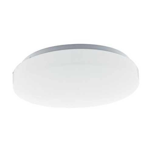 Satco 62-1210 11 inch; Acrylic Round; Flush Mounted; LED Light Fixture; CCT Selectable; White Finish; 120V