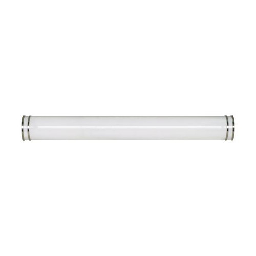 Satco 62-1632 Glamour LED 49 inch; Vanity Fixture; Brushed Nickel Finish; CCT Selectable 3K/4K/5K