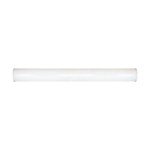 Satco 62-1634 Crispo LED 49 inch; Vanity Fixture; White Finish; CCT Selectable 3K/4K/5K