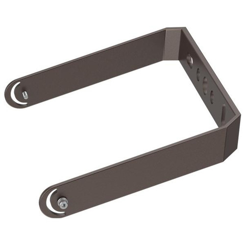 Satco 65-873 Yoke Mount Bracket; Bronzre Finish; For Use With 100W/150W/200W Area Lights; Bronze Finish
