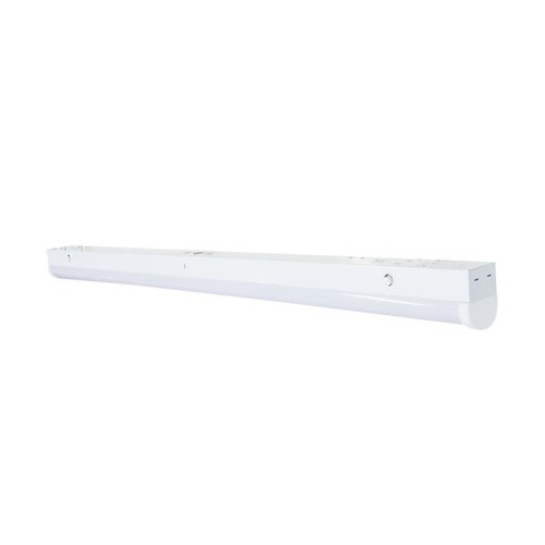 Satco 65-701 4 ft. LED; Linear Strip Light; Wattage and CCT Selectable; White Finish