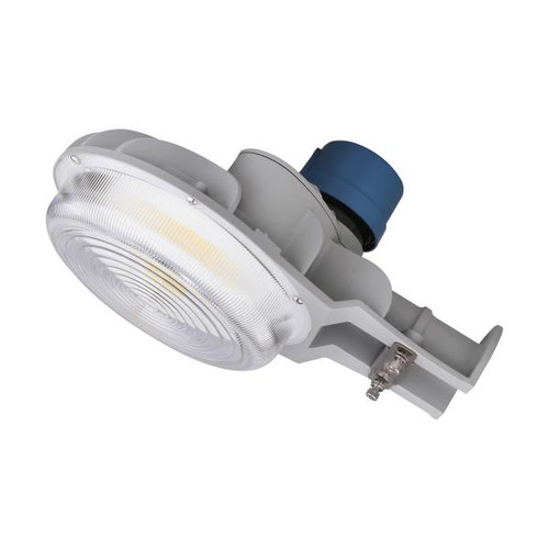 Satco 65-682 40 Watt LED Area Light with Photocell; CCT Selectable and Dimmable; Gray Finish; 120-277 Volts; Ultra Bright Lumens