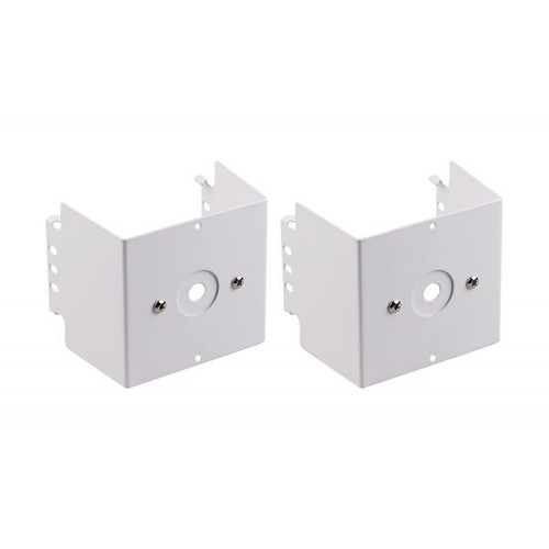 Satco 65-651 Surface Mount Kit for Adjustible High Bay Fixtures; White Finish