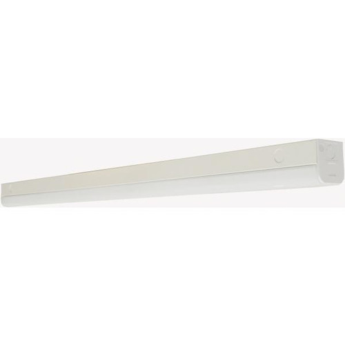 Satco 65-1122 LED 4 ft.; Slim Strip Light; 38W; 4000K; White Finish; with Knockout